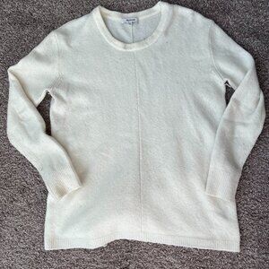 Madewell White Sweater